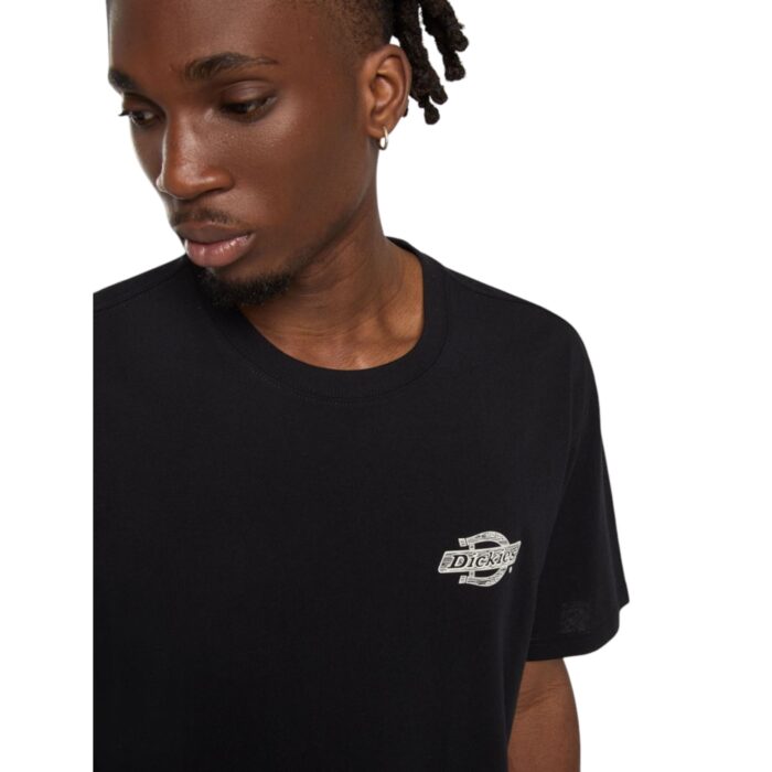 DICKIES WOOD LOGO T-SHIRT BLACK - Image 3