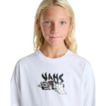 VANS BOYS COPOUT T-SHIRT WHITE - Image 6