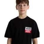 VANS BOYS OG LOGO T-SHIRT BLACK - Image 3
