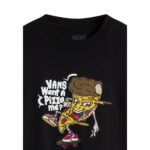 VANS BOYS PIZZA ME T-SHIRT BLACK - Image 3