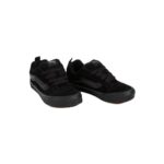 VANS JUNIOR KNU SKOOL SHOES BLACK CASTLEROCK - Image 2