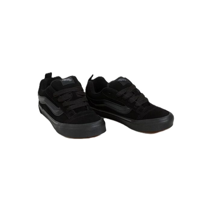 VANS JUNIOR KNU SKOOL SHOES BLACK CASTLEROCK - Image 2