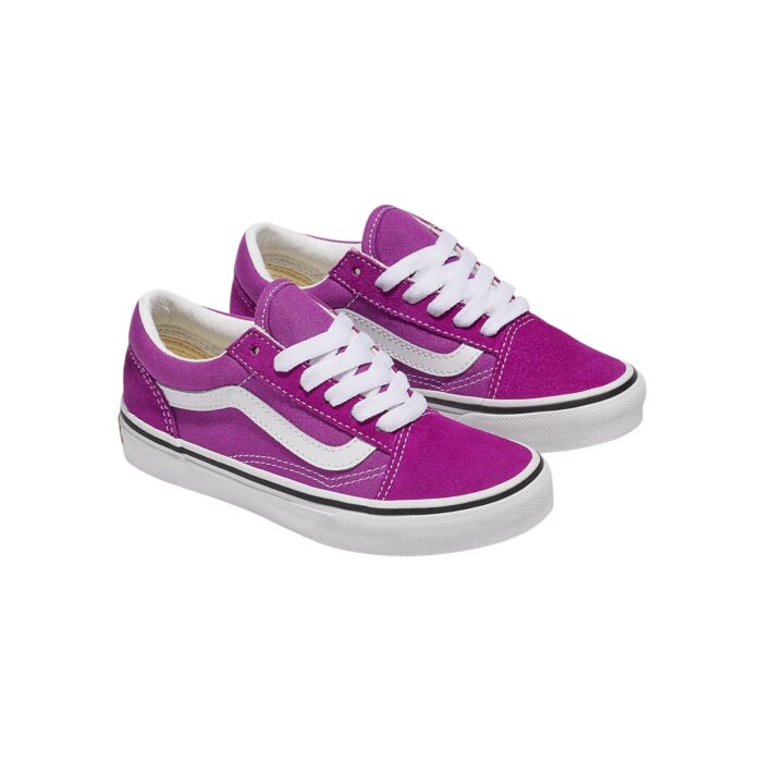 VANS KIDS OLD SKOOL SHOES WILLOWHERB - Image 2