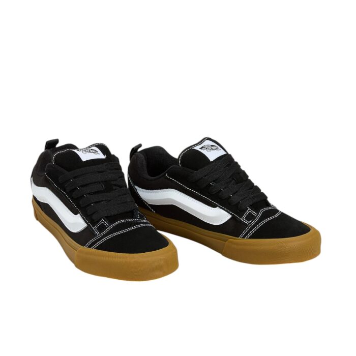 VANS KNU SKOOL SHOES BLACK GUM - Image 2