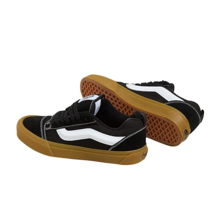 VANS KNU SKOOL SHOES BLACK GUM - Image 3