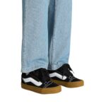 VANS KNU SKOOL SHOES BLACK GUM - Image 5