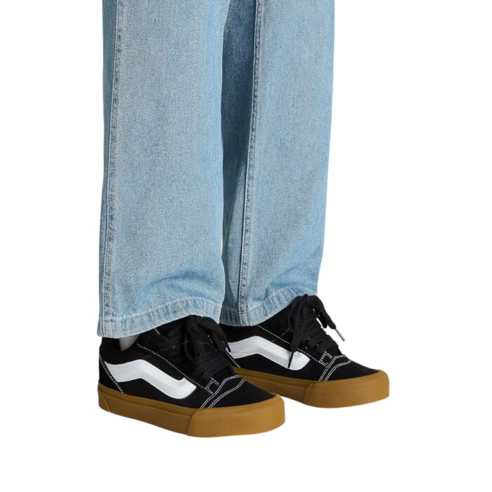VANS KNU SKOOL SHOES BLACK GUM - Image 5
