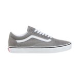 VANS OLD SKOOL SHOES PEWTER WHITE