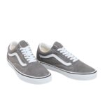 VANS OLD SKOOL SHOES PEWTER WHITE - Image 2