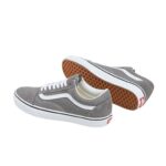 VANS OLD SKOOL SHOES PEWTER WHITE - Image 3