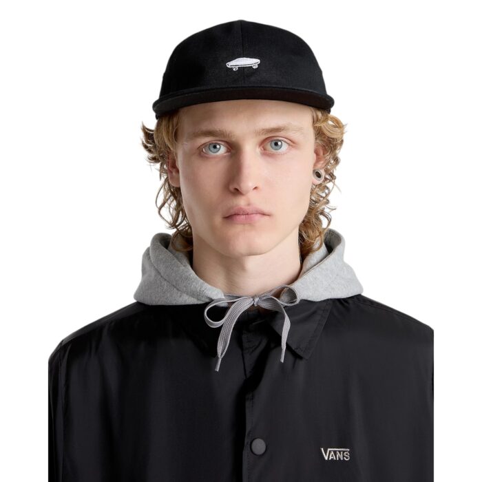 VANS SALTON II HAT BLACK WHITE - Image 4