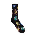 VANS SKATE CLAY CREW SOCKS BLACK - Image 2