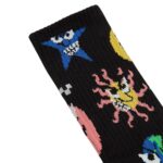 VANS SKATE CLAY CREW SOCKS BLACK - Image 3