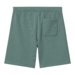 CARHARTT CHASE SWEAT SHORT SILVER PINE GOLD - Image 2