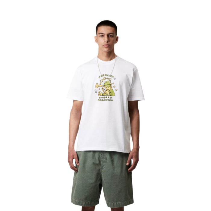 CARHARTT PRECISION WORK T-SHIRT WHITE - Image 3