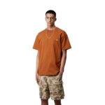 CARHARTT WIP AMERICAN SCRIPT T-SHIRT SIENNA - Image 3