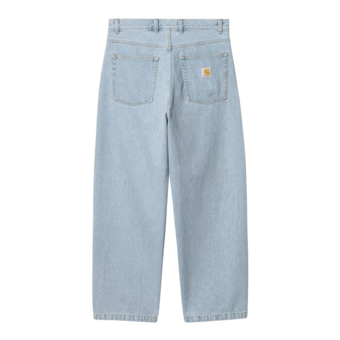 CARHARTT WIP BRANDON PANT BLUE HEAVY STONE BLEACHED - Image 5