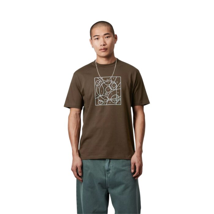 CARHARTT WIP BY THE NUMBERS T-SHIRT LIBERICA AIR SKY - Image 3