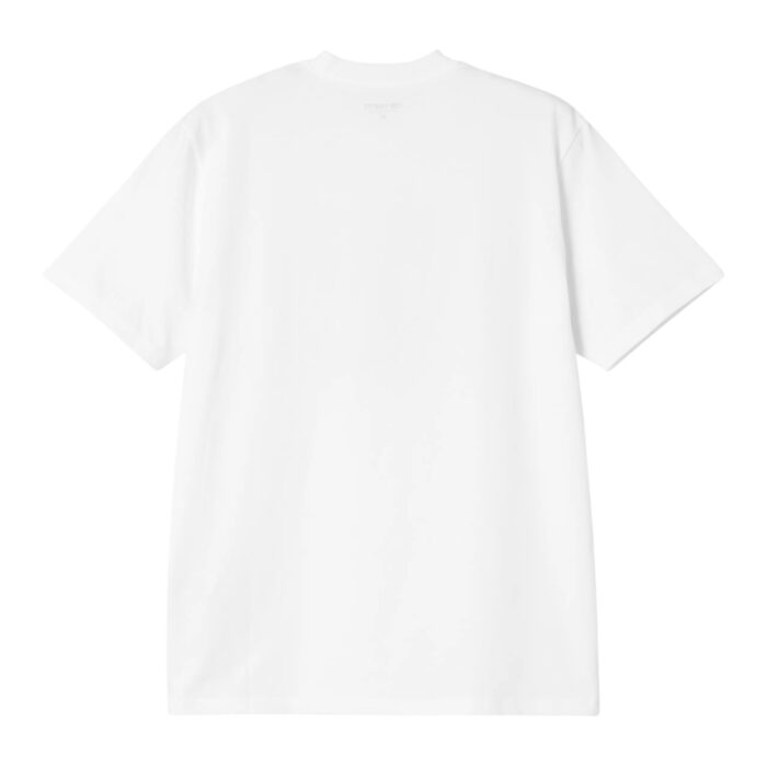 CARHARTT WIP BY THE NUMBERS T-SHIRT WHITE BLACK - Image 2