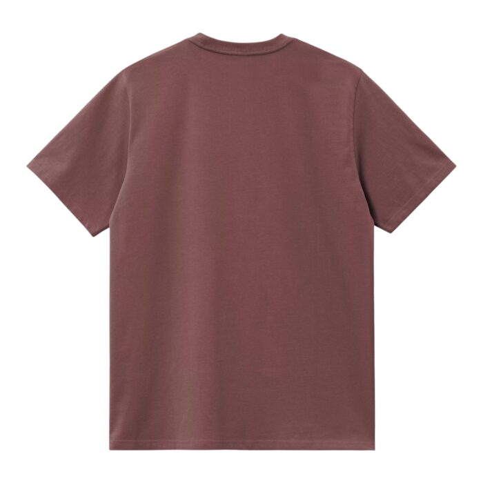 CARHARTT WIP CHASE T-SHIRT DUSKY PINK GOLD - Image 2