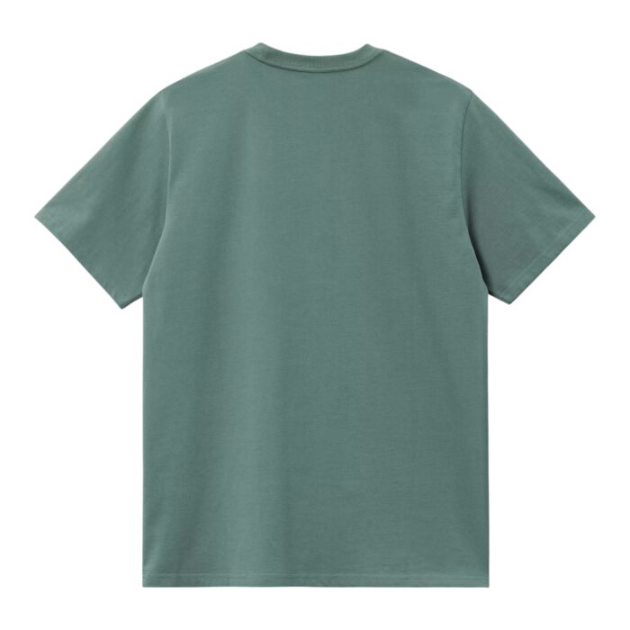 CARHARTT WIP CHASE T-SHIRT SILVER PINE GOLD - Image 2