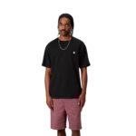 CARHARTT WIP MADISON T-SHIRT BLACK WHITE - Image 3
