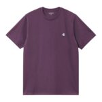 CARHARTT WIP MADISON T-SHIRT HUCKLEBERRY WHITE