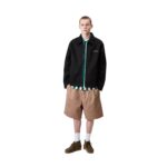 CARHARTT WIP MODULE SCRIPT JACKET BLACK WHITE RINSED - Image 5