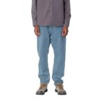 CARHARTT WIP NEWEL PANT BLUE STONE BLEACHED