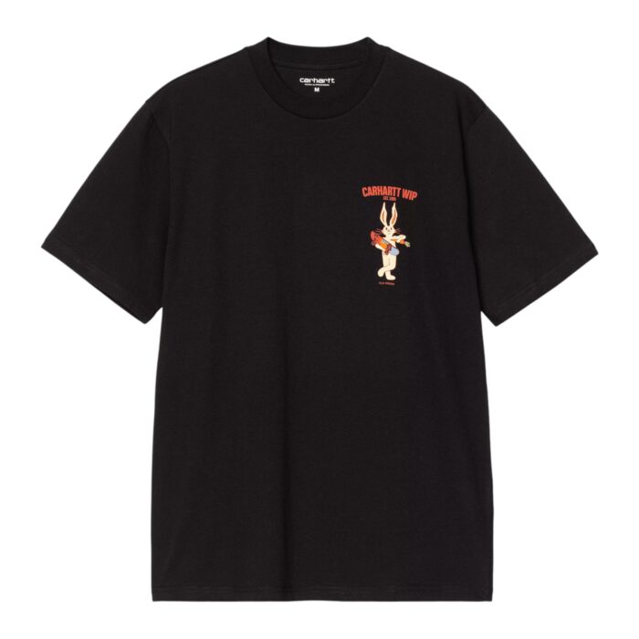 CARHARTT WIP OLD FRIEND T-SHIRT BLACK - Image 4