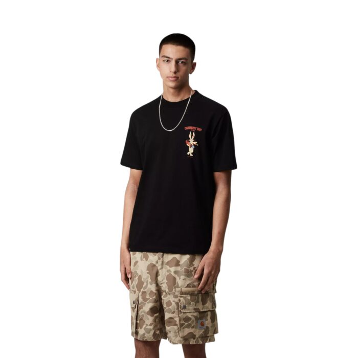 CARHARTT WIP OLD FRIEND T-SHIRT BLACK - Image 6