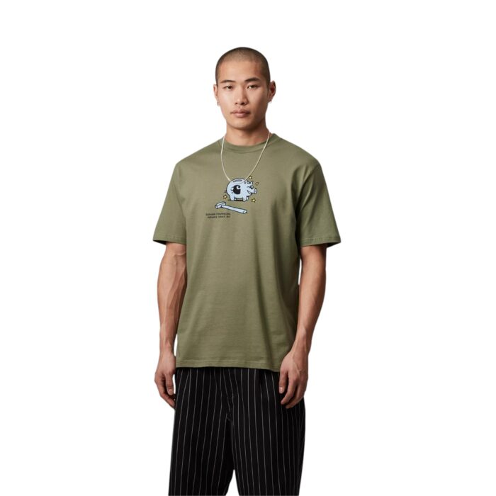 CARHARTT WIP PIGGYBANK T-SHIRT DOLLAR GREEN - Image 5