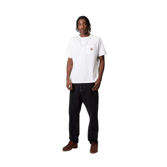 CARHARTT WIP POCKET T-SHIRT WHITE - Image 3