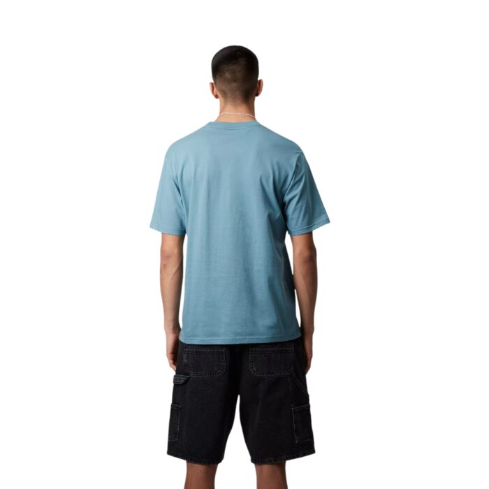 CARHARTT WIP PRECISION WORK T-SHIRT CLAY BLUE - Image 3