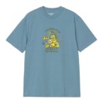 CARHARTT WIP PRECISION WORK T-SHIRT CLAY BLUE