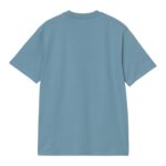 CARHARTT WIP PRECISION WORK T-SHIRT CLAY BLUE - Image 2
