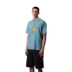 CARHARTT WIP PRECISION WORK T-SHIRT CLAY BLUE - Image 5