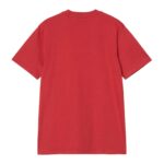 CARHARTT WIP SCRIPT T-SHIRT CHERRY SPACE - Image 2