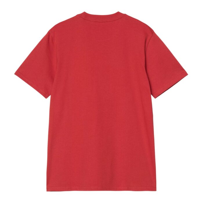 CARHARTT WIP SCRIPT T-SHIRT CHERRY SPACE - Image 2