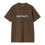 CARHARTT WIP SCRIPT T-SHIRT LIBERICA AIR SKY