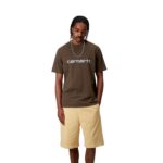 CARHARTT WIP SCRIPT T-SHIRT LIBERICA AIR SKY - Image 3