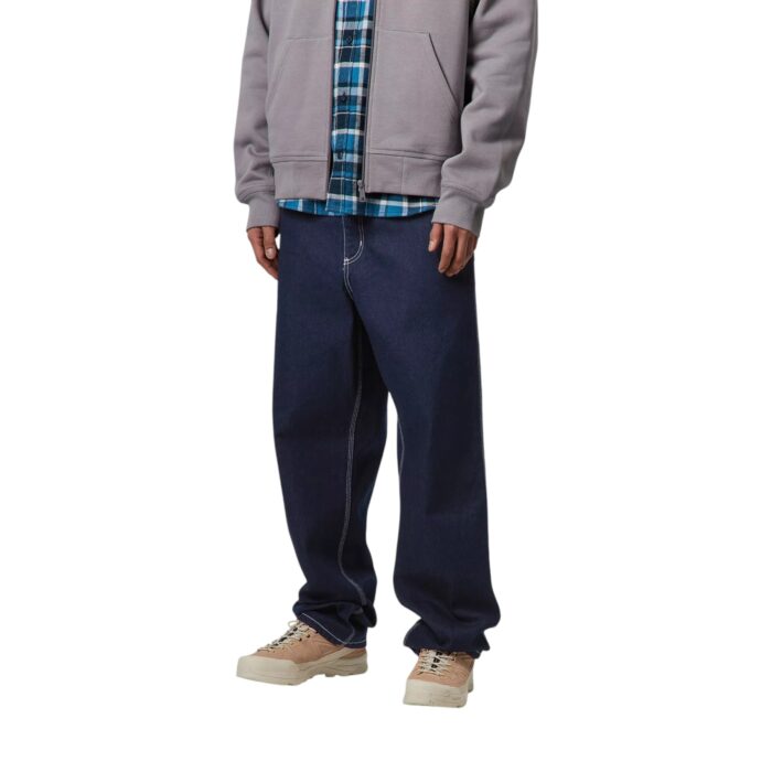 CARHARTT WIP SIMPLE PANT BLUE ONE WASH - Image 2