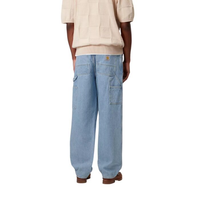 CARHARTT WIP SINGLE KNEE PANT BLUE STONE BLEACHED - Image 2