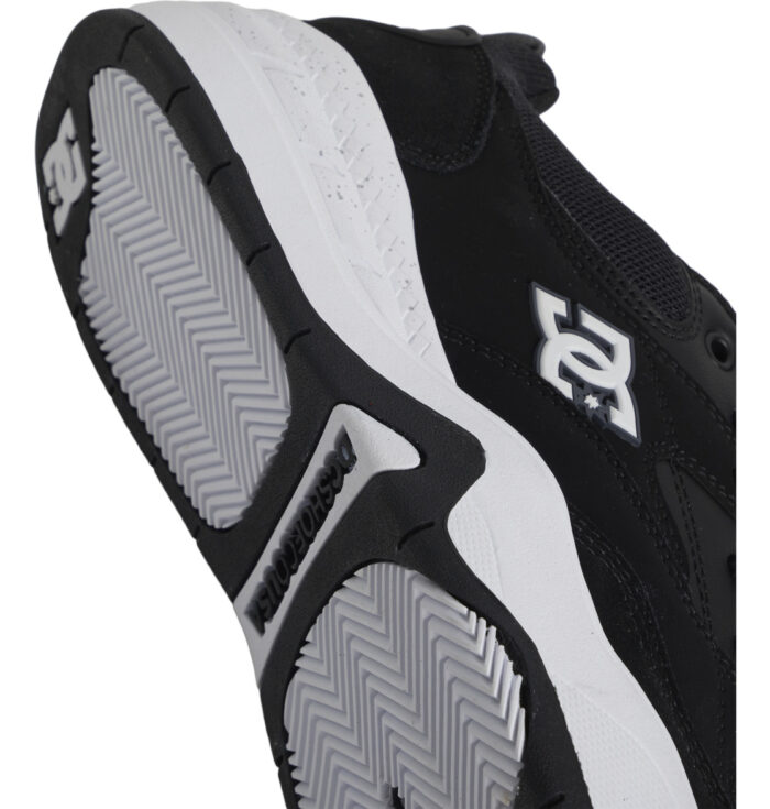 DC ASCEND SHOES BLACK BLACK WHITE - Image 7