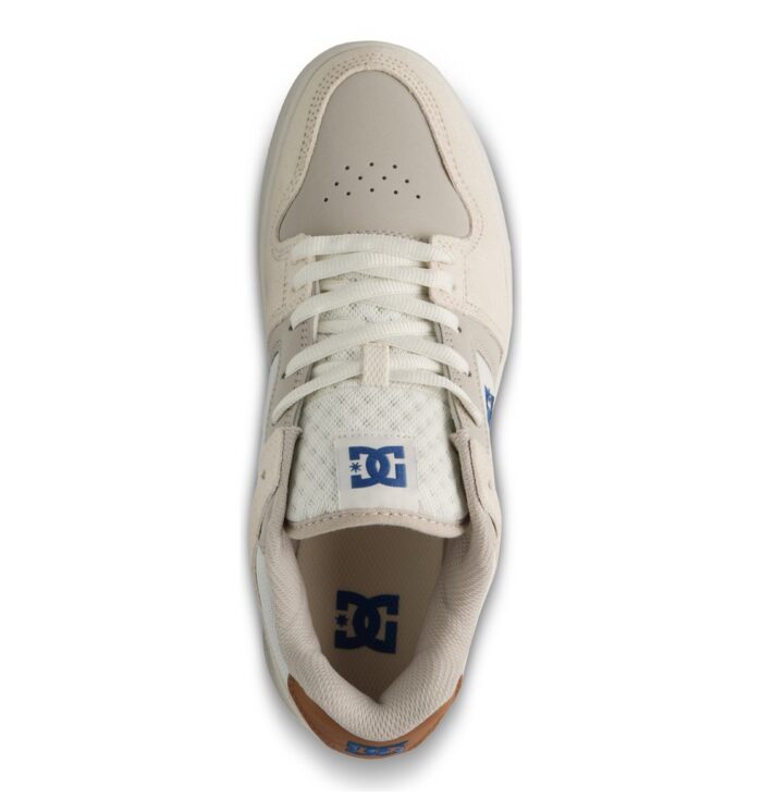 DC MANTECA SHOES TAN BLUE - Image 3