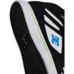 DC YOUTH PURE HIGH TOP SHOES BLACK BLUE WHITE - Image 8
