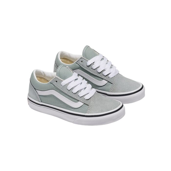 VANS KIDS OLD SKOOL SHOES COLOR THEORY PURE GREY - Image 2