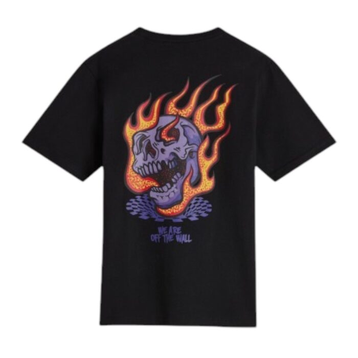 VANS BOYS VORTEX T-SHIRT BLACK - Image 2