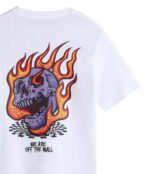 VANS BOYS VORTEX T-SHIRT WHITE - Image 3
