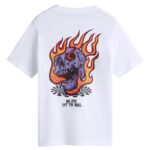 VANS BOYS VORTEX T-SHIRT WHITE - Image 2